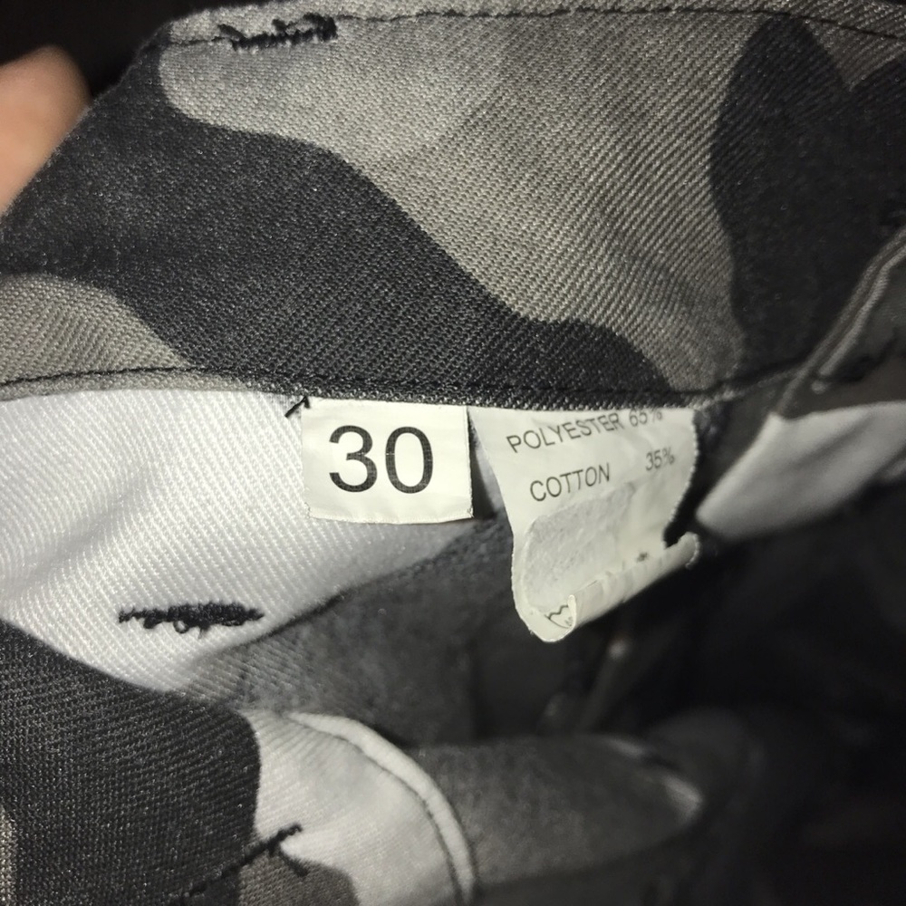 Gray Camo Pants - image 4